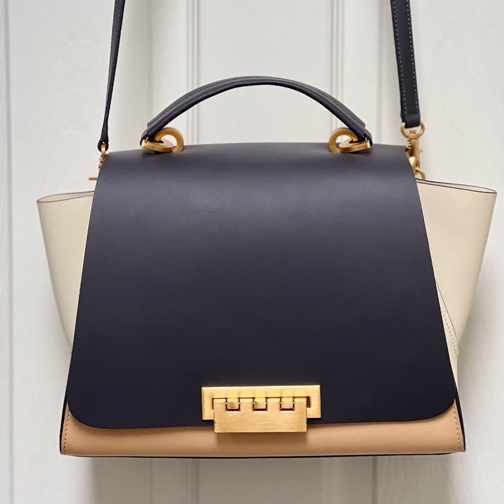 ZAC Zac Posen Eartha Top Handle Crossbody Colorblock Bag